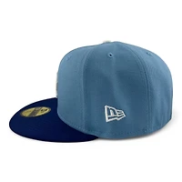 Los Angeles Dodgers Light Blue and Royal "2025 Easter Pack" 50th Anni Patch Gray UV New Era 59FIFTY Fitted Hat