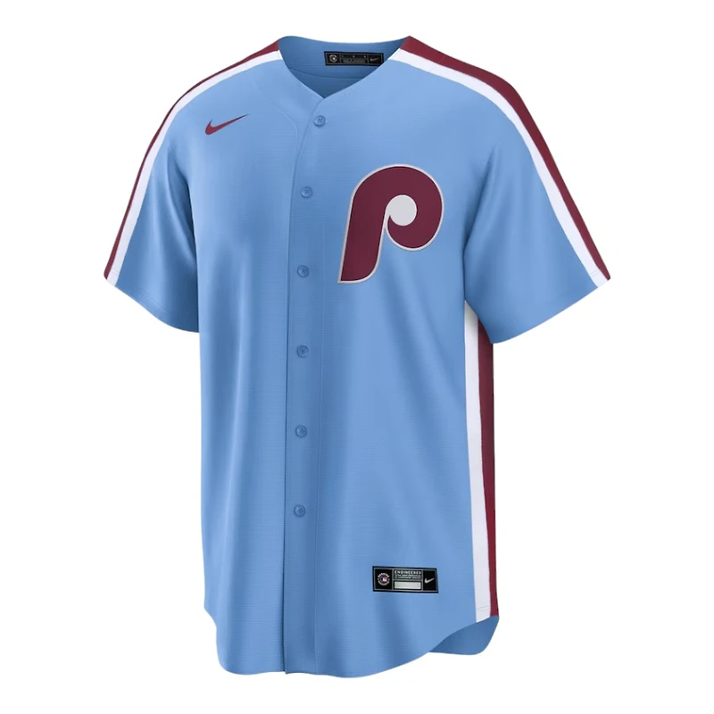 Philadelphia Phillies Bryce Harper Light Blue Throwback Alternate Replica Player Jersey
