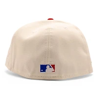 St Louis Cardinals Cream and Red 1990 All Star Game Patch Green UV New Era 59Fifty Fitted Hat