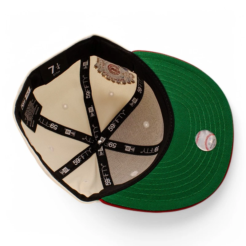 St Louis Cardinals Cream and Red 1990 All Star Game Patch Green UV New Era 59Fifty Fitted Hat