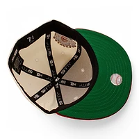 St Louis Cardinals Cream and Red 1990 All Star Game Patch Green UV New Era 59Fifty Fitted Hat