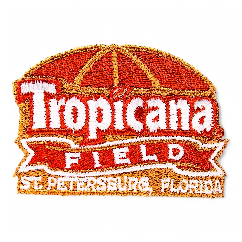 Tampa Bay Rays Olive and Black Tropicana Stadium Patch Grey UV New Era 59Fifty Fitted Hat