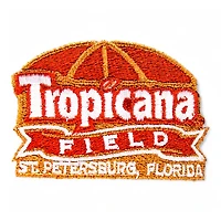 Tampa Bay Rays Olive and Black Tropicana Stadium Patch Grey UV New Era 59Fifty Fitted Hat