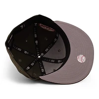 Tampa Bay Rays Olive and Black Tropicana Stadium Patch Grey UV New Era 59Fifty Fitted Hat