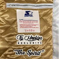 Detroit Tigers Grey "The Spirit" Ty Mopkins 313 Day Full Snap Button Up Starter Jacket