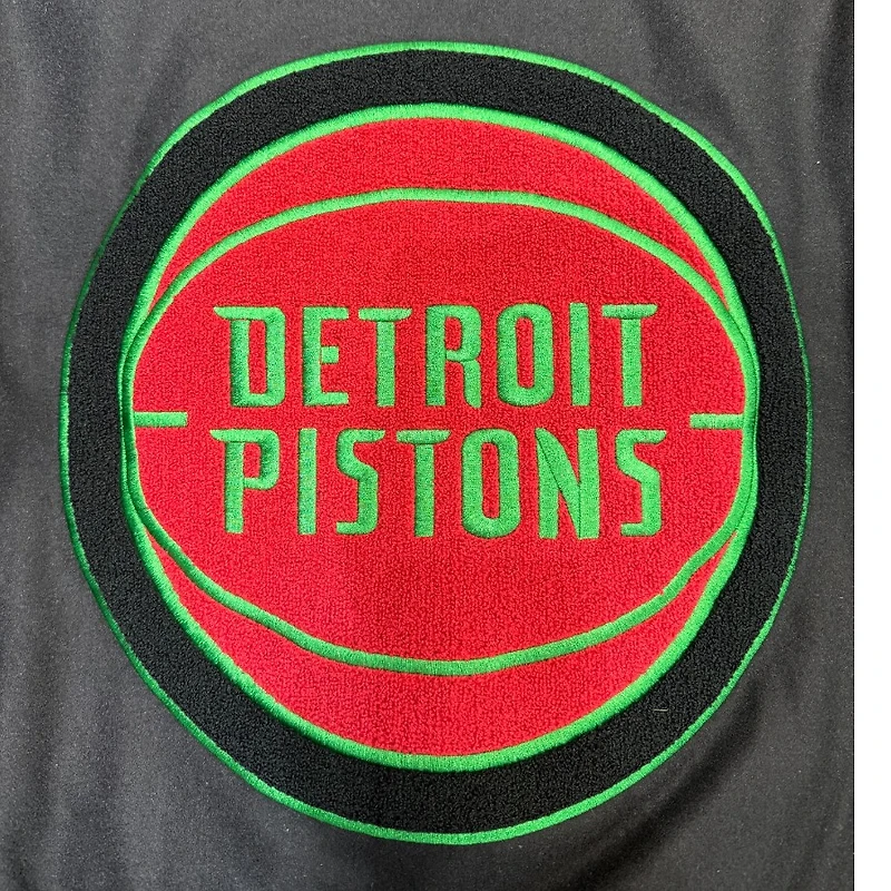 Detroit Pistons "Say It Loud" Ty Mopkins Black History Month Varsity Starter Jacket