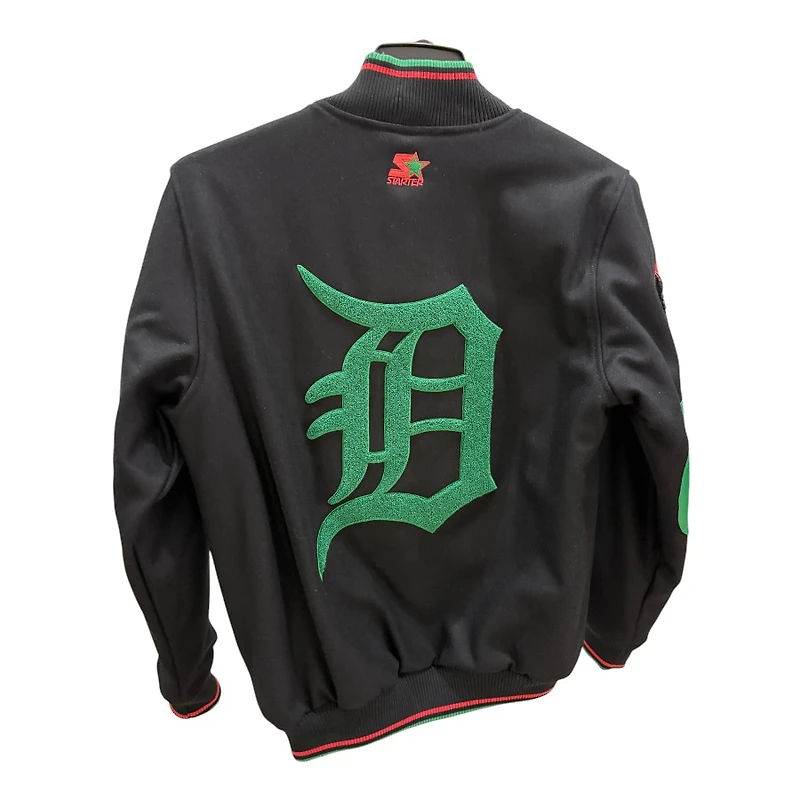 Detroit Tigers "Say It Loud" Ty Mopkins Black History Month Varsity Starter Jacket