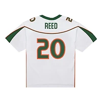 Miami Hurricanes Ed Reed 2001 Mitchell & Ness NCAA White Legacy Jersey