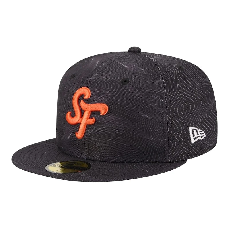 San Francisco Giants Black 2025 City Connect Fan Pack New Era 59FIFTY Fitted Hat