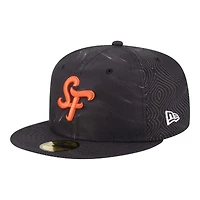 San Francisco Giants Black 2025 City Connect Fan Pack New Era 59FIFTY Fitted Hat