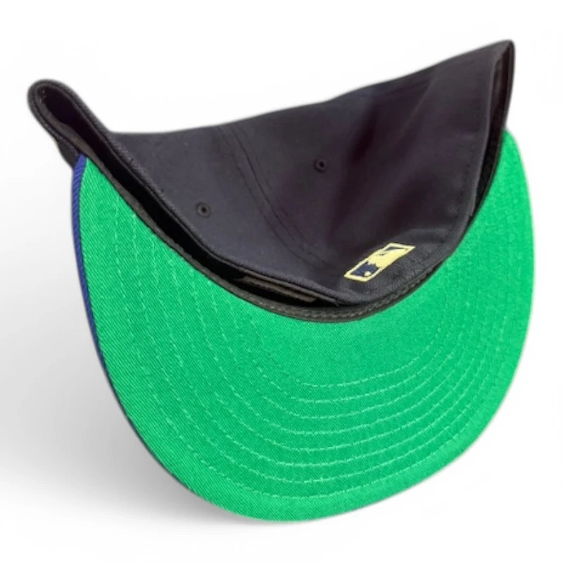 San Diego Padres Navy and Royal Blue 2Tone 1984 Patch Green UV New Era 59FIFTY Fitted Hat