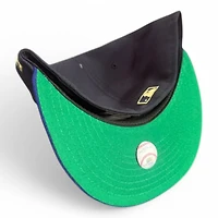 New York Yankees Navy and Royal Blue 2Tone 100th Anniversary Patch Green UV Era 59FIFTY Fitted Hat