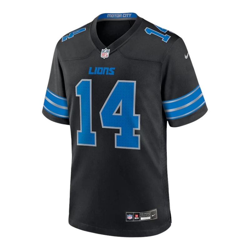 Detroit Lions Amon-Ra St. Brown 2nd Black Alternate Nike Game Jersey