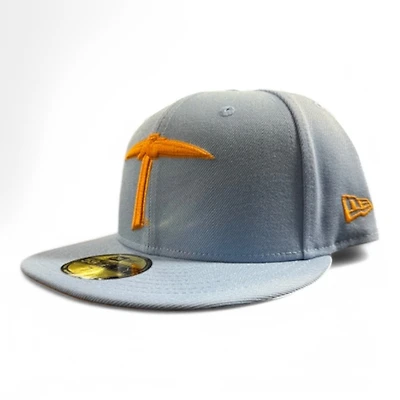 UTEP Miners Light Blue and Orange NCAA New Era 59FIFTY Fitted Hat