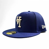 Los Angeles Dodgers White on Royal Blue Upside Down LA Baby UV New Era 59FIFTY Fitted Hat