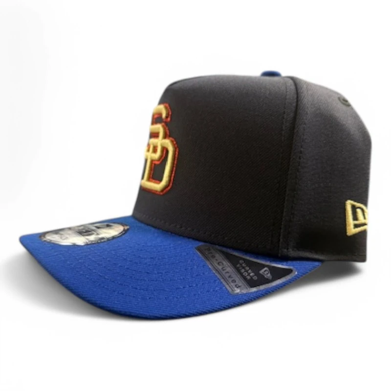 San Diego Padres Navy and Royal Blue New Era 9FIFTY A-Frame Snapback Hat