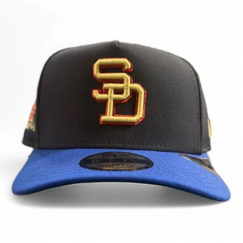 San Diego Padres Navy and Royal Blue New Era 9FIFTY A-Frame Snapback Hat