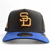 San Diego Padres Navy and Royal Blue New Era 9FIFTY A-Frame Snapback Hat