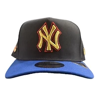 New York Yankees Navy and Royal Blue New Era 9FIFTY A-Frame Snapback Hat