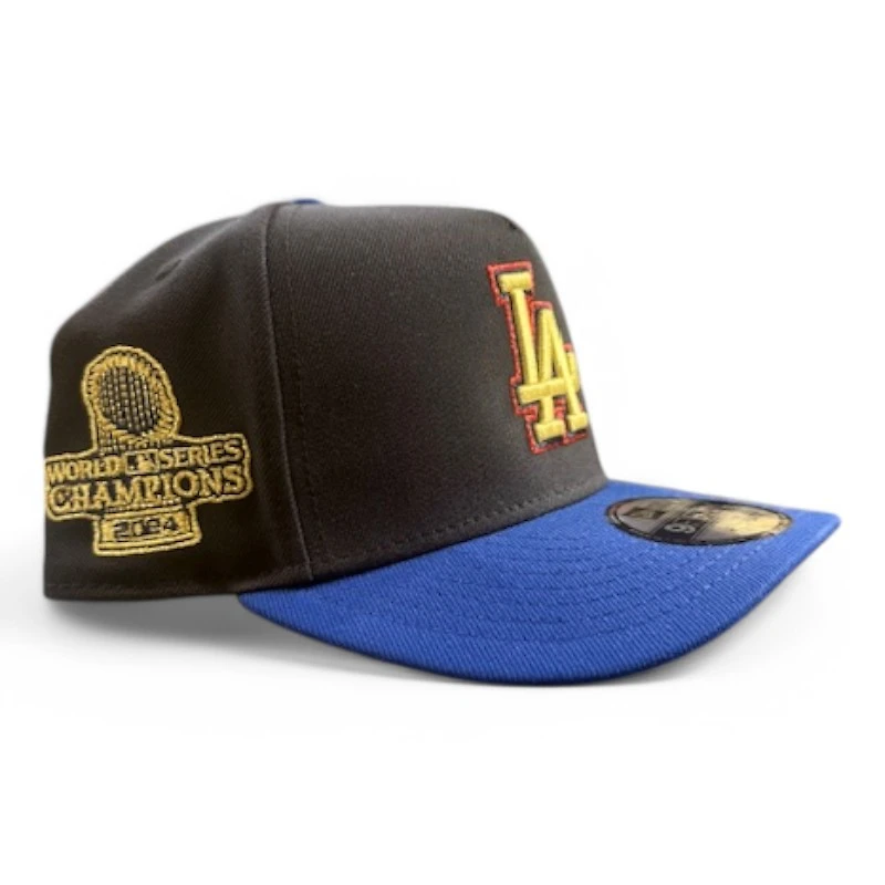 Los Angeles Dodgers Navy and Royal Blue New Era 9FIFTY A-Frame Snapback Hat