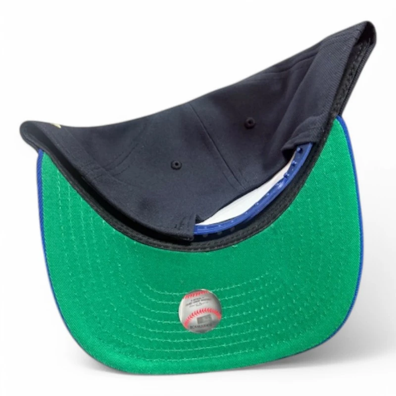 Cleveland Indians Navy and Royal Blue New Era 9FIFTY A-Frame Snapback Hat