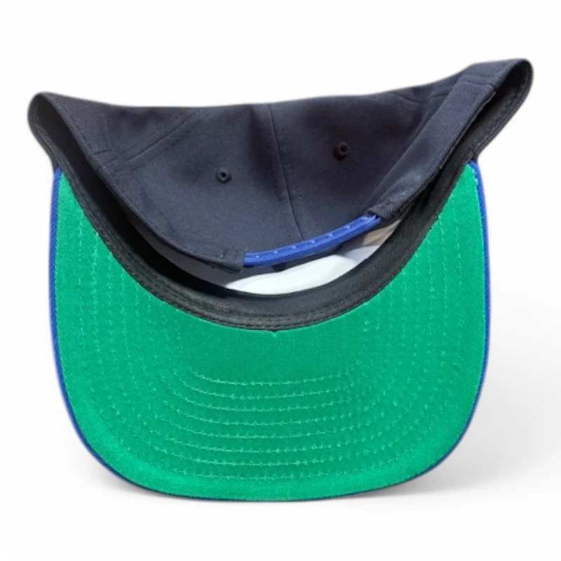 Atlanta Braves Navy and Royal Blue New Era 9FIFTY A-Frame Snapback Hat