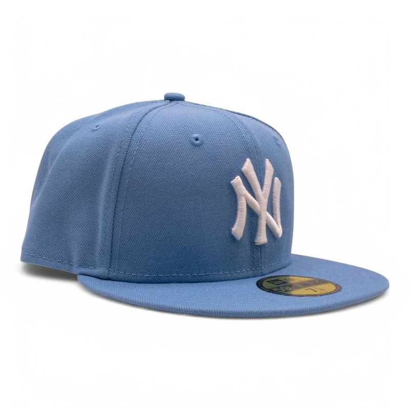 New York Yankees Sky Blue Crown Grey UV Era 59FIFTY Fitted Hat