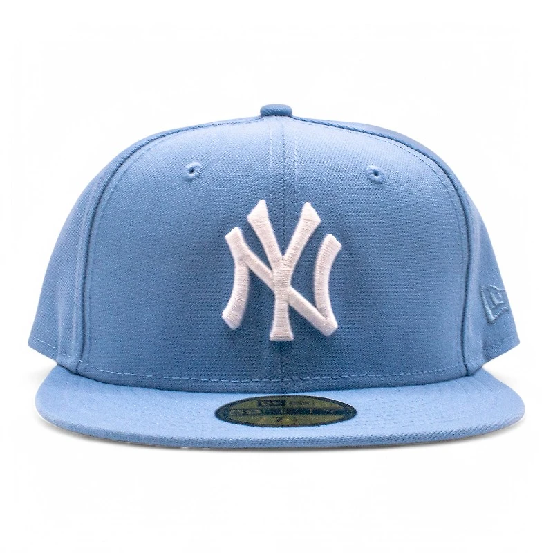 New York Yankees Sky Blue Crown Grey UV Era 59FIFTY Fitted Hat