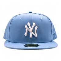 New York Yankees Sky Blue Crown Grey UV Era 59FIFTY Fitted Hat