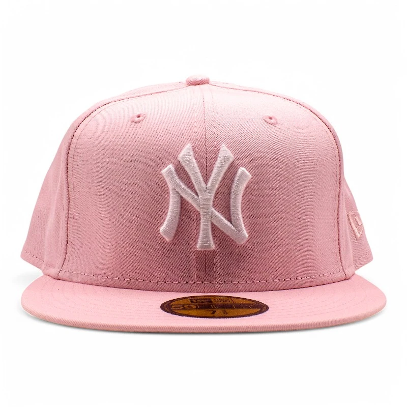 New York Yankees Pink Crown Grey UV Era 59FIFTY Fitted Hat