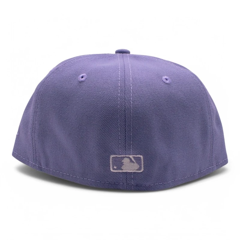 New York Yankees Lavender Crown Grey UV Era 59FIFTY Fitted Hat