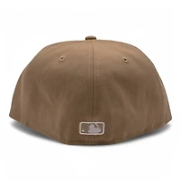 New York Yankees Khaki Crown Grey UV Era 59FIFTY Fitted Hat