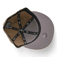 New York Yankees Khaki Crown Grey UV Era 59FIFTY Fitted Hat