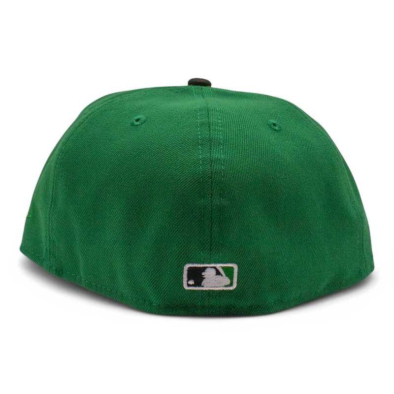 New York Yankees Green and Black Crown Grey UV Era 59FIFTY Fitted Hat