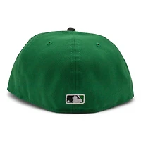 New York Yankees Green and Black Crown Grey UV Era 59FIFTY Fitted Hat