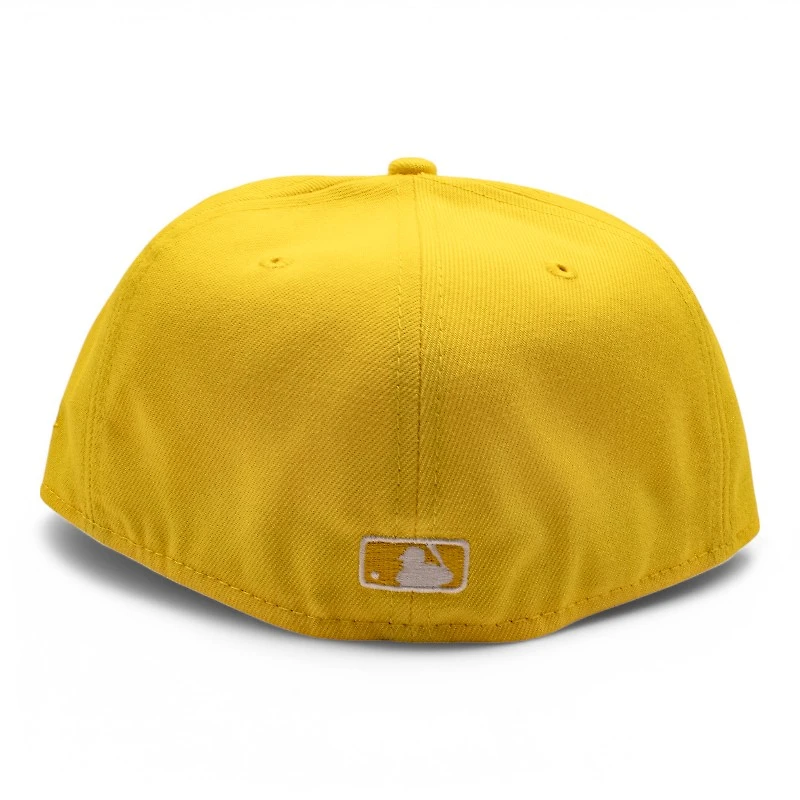 New York Yankees Canary Yellow Crown Grey UV Era 59FIFTY Fitted Hat