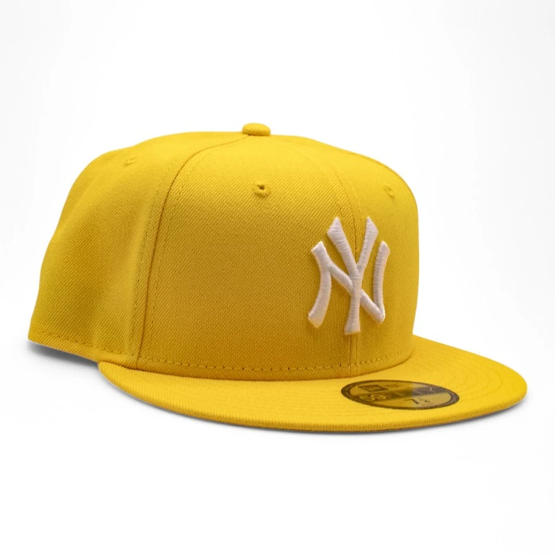 New York Yankees Canary Yellow Crown Grey UV Era 59FIFTY Fitted Hat