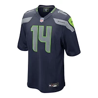 Seattle Seahawks Sam Darnold Navy Nike Game Jersey