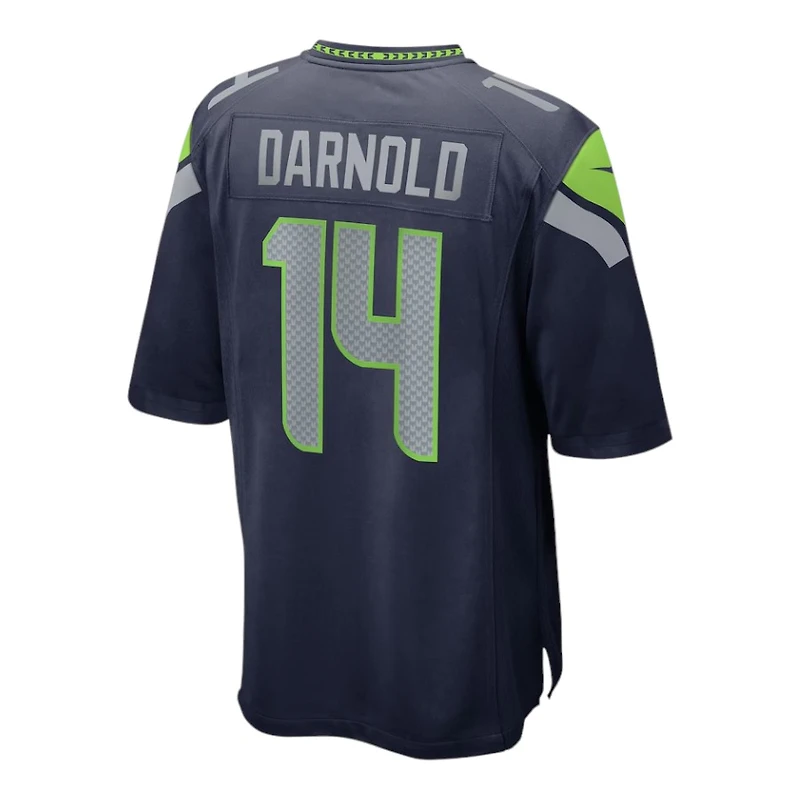 Seattle Seahawks Sam Darnold Navy Nike Game Jersey