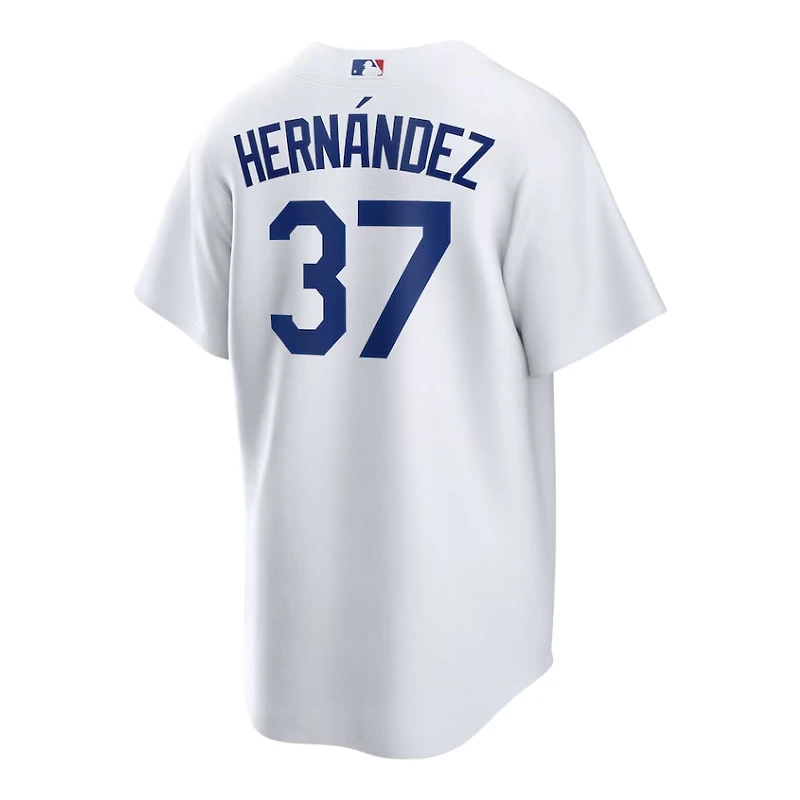 Los Angeles Dodgers Teoscar Hernandez Nike White Home Replica Player Jersey