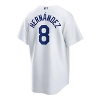 Los Angeles Dodgers Enrique Hernandez Nike White Home Replica Player Jersey