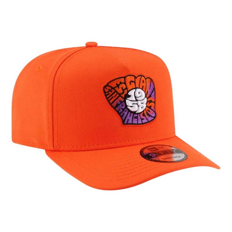 San Francisco Giants Orange City Connect New Era 9FIFTY A-Frame Snapback Hat
