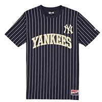 New York Yankees Navy Throwback Pinstripe Era T-Shirt