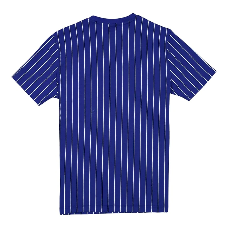 Los Angeles Dodgers Royal Blue Throwback Pinstripe New Era T-Shirt
