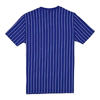 Los Angeles Dodgers Royal Blue Throwback Pinstripe New Era T-Shirt