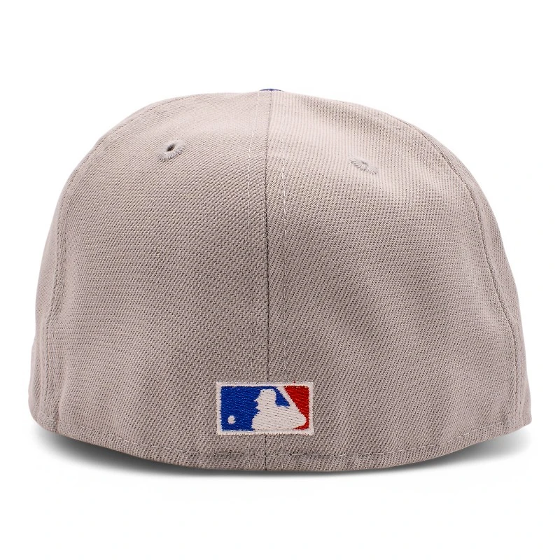 Chicago Cubs Grey and Blue Clark the Bear Patch Green UV New Era 59Fifty Fitted Hat