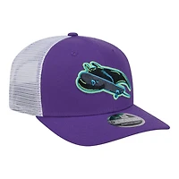 Tampa Bay Rays Purple Connect Trucker New Era 9SEVENTY Stretch Snapback Hat