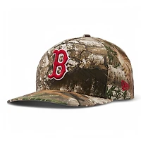 Boston Red Sox Realtree Camo Grey UV New Era 9FIFTY A-Frame Snapback Hat