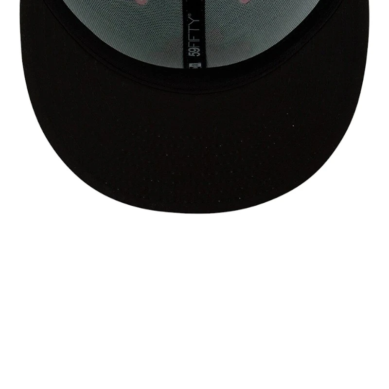 Biloxi Shuckers Turquoise Theme Night Beach Chickens MiLB New Era 59FIFTY Fitted Hat