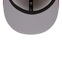 Atlanta Braves Team Art Two Tone New Era 9FIFTY Snapback Hat